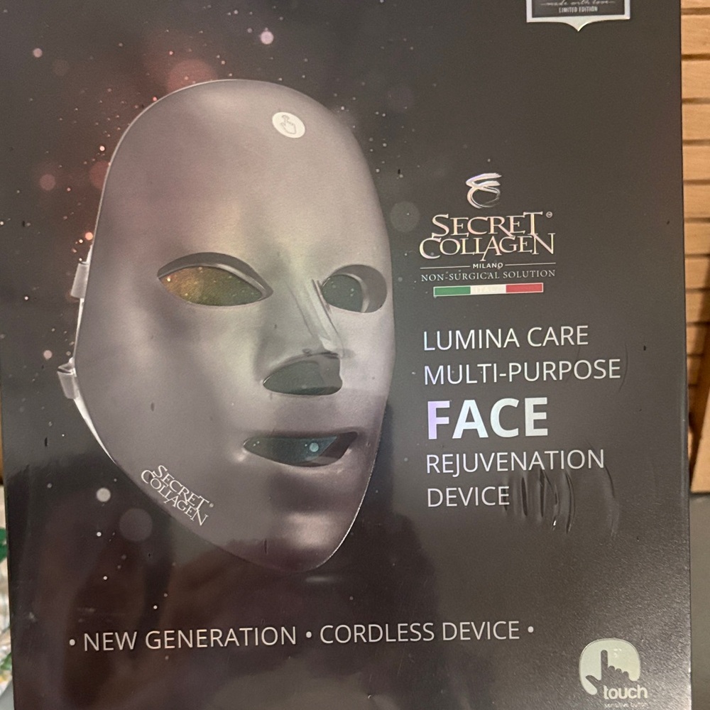 Cordless LED Light Therapy Face Rejuvenation Device